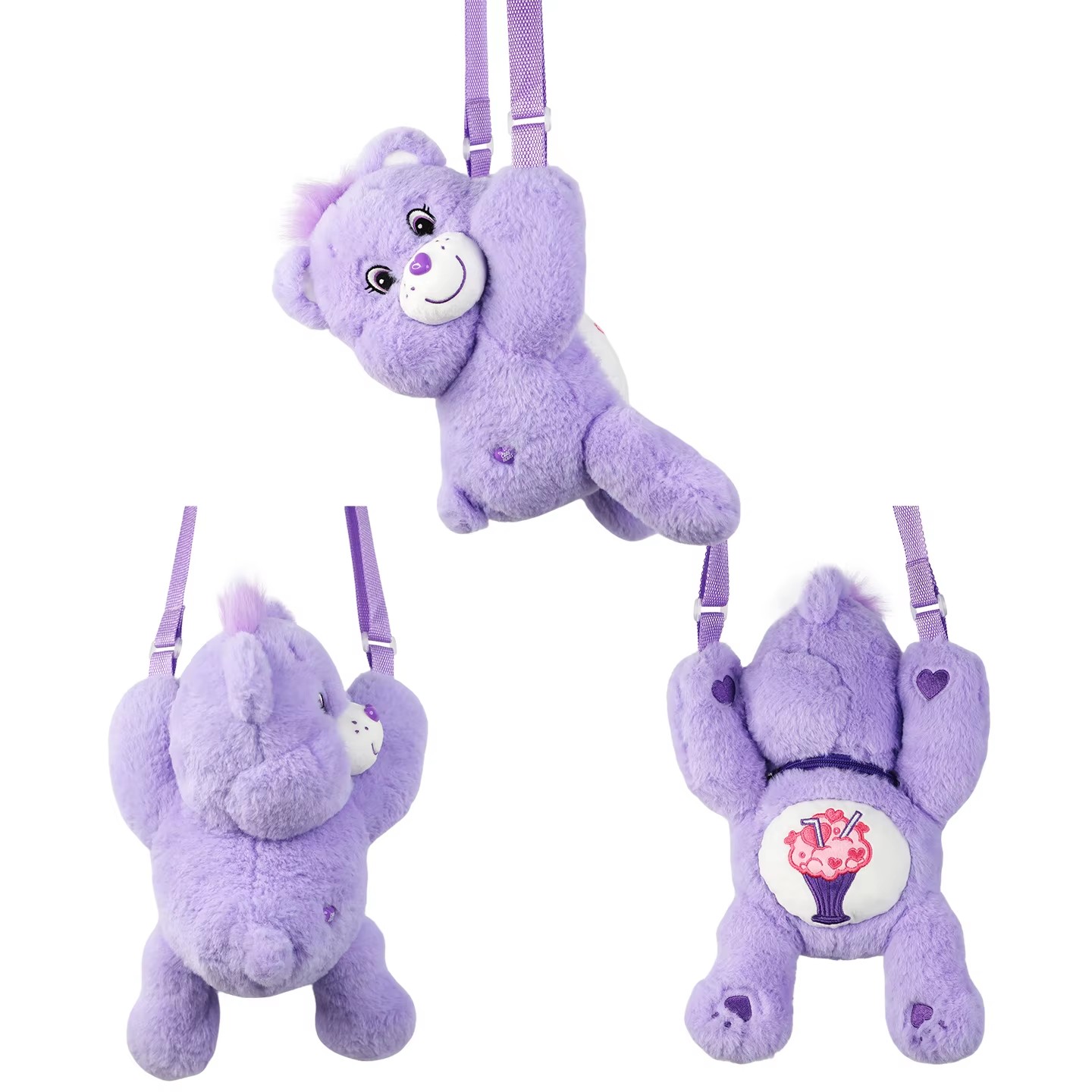 Care Bears Cute Plush Crossbod - огляд і ціна Mini Backpack Purse