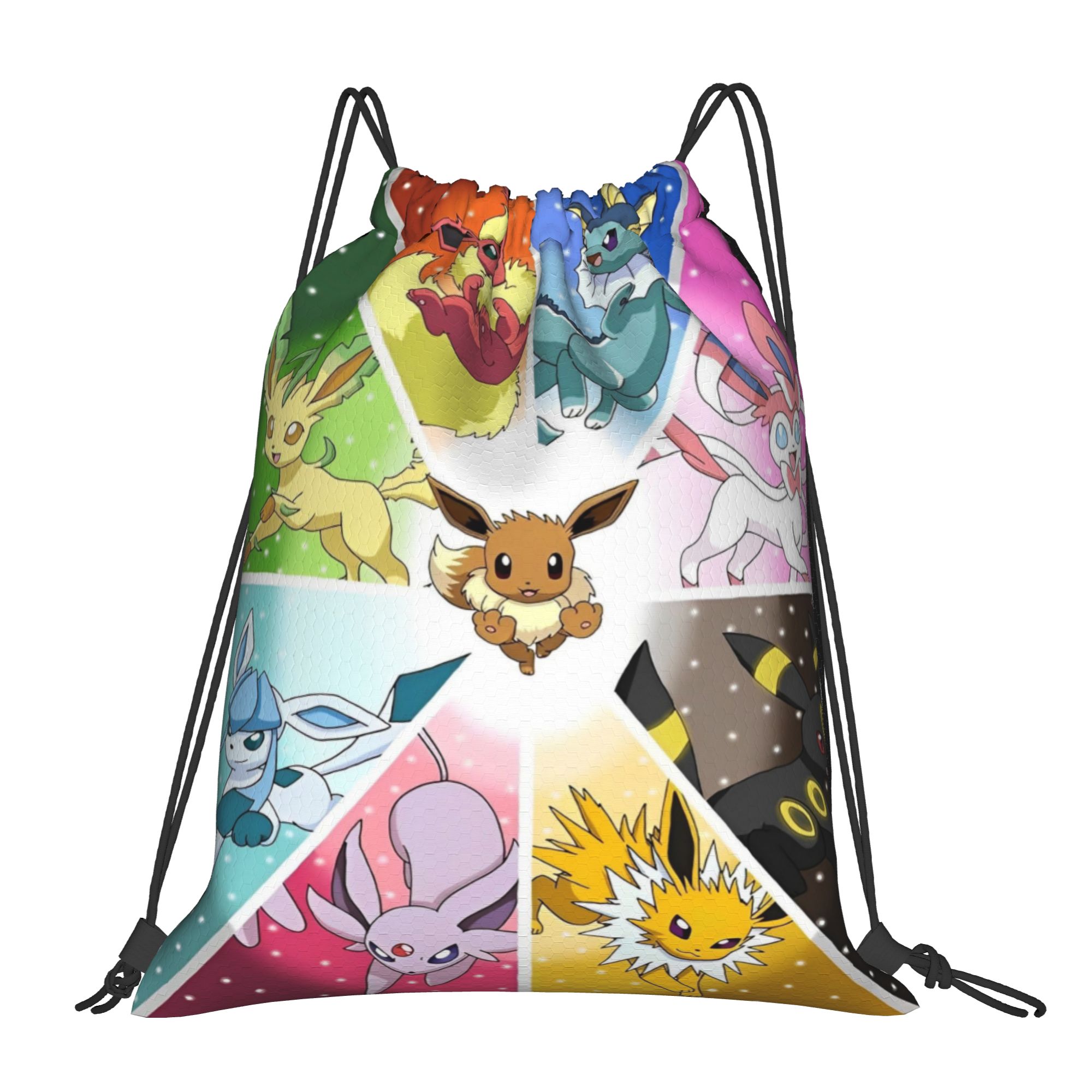 90s Anime Poke-Mon Drawstring  - огляд і ціна Drawstring Gym Bag