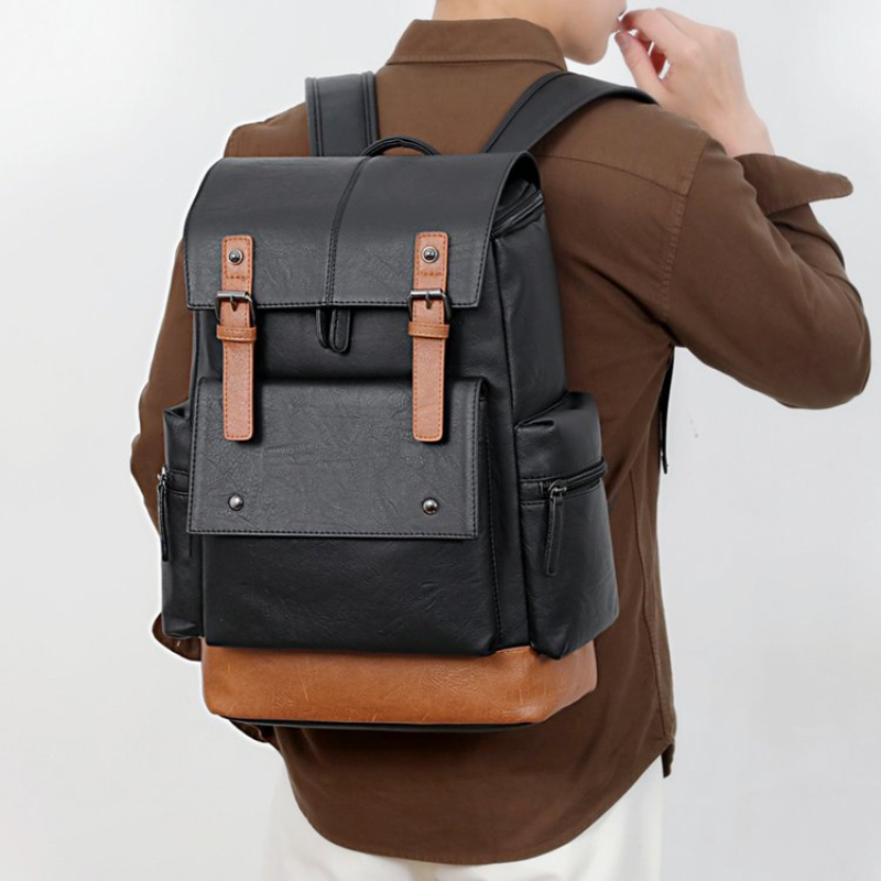 New Vintage Men's Leather Back - огляд і ціна Leather Backpack Vintage