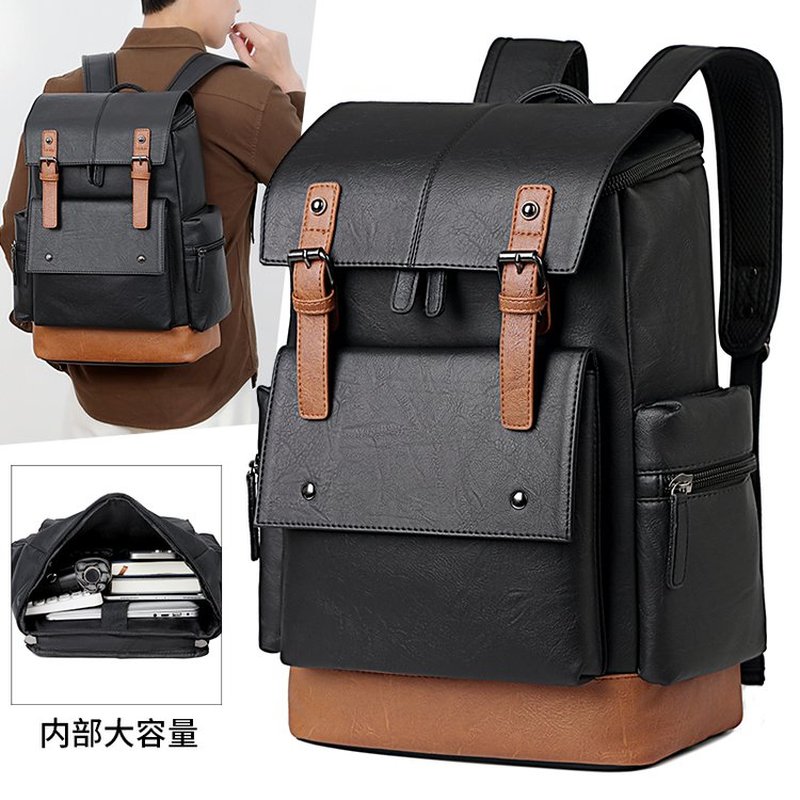 New Vintage Men's Leather Back - огляд і ціна Leather Backpack Vintage