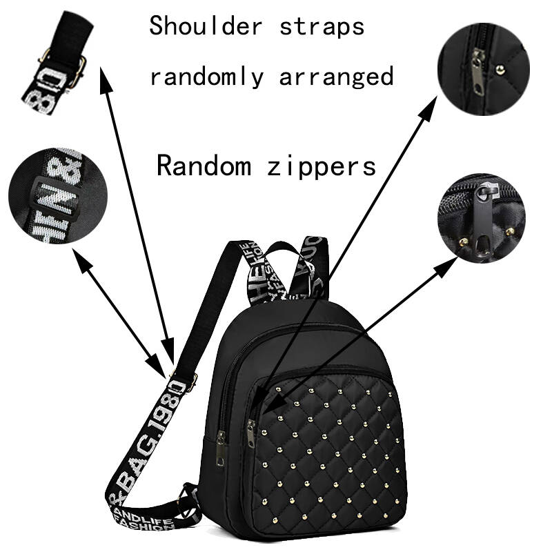 Chic Stylish Studded Backpack  - огляд і ціна Canvas Backpack Casual